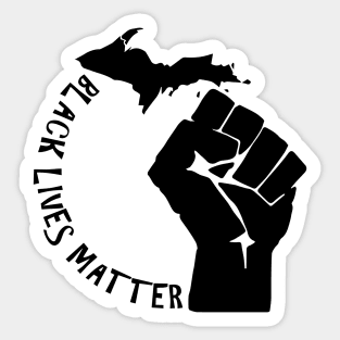 Black Lives Matter - Michigan Revolution Sticker